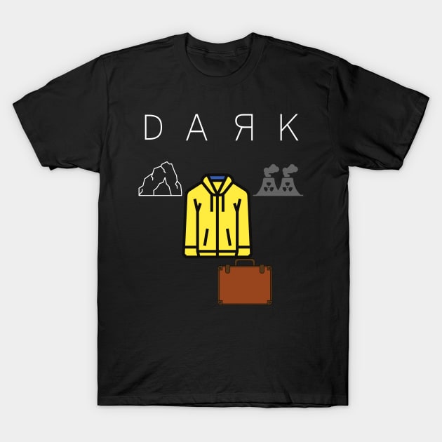 Dark yellow jacket T-Shirt by Love Ocean Design